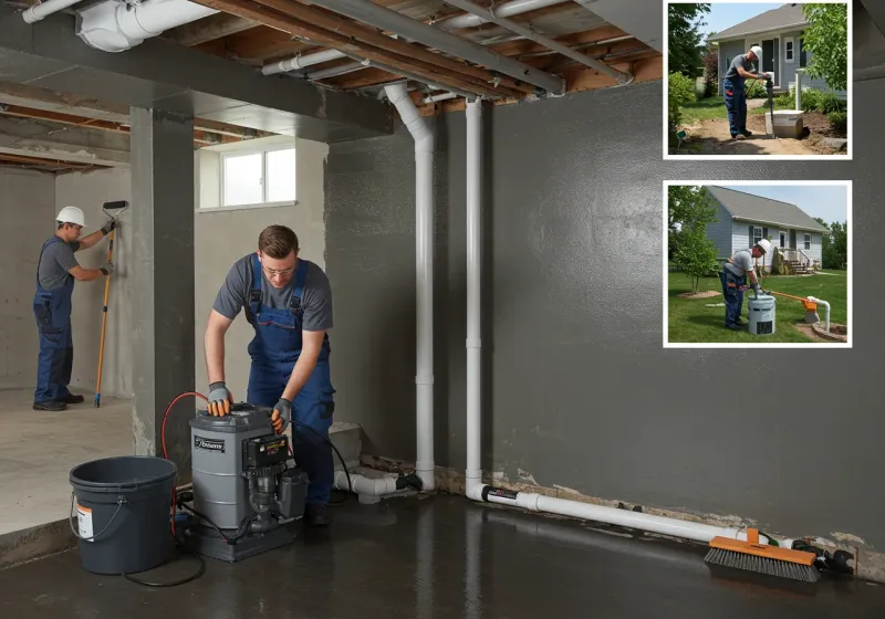 Basement Waterproofing and Flood Prevention process in Monroe, OH